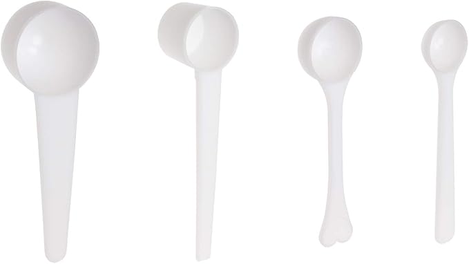 ONLYKXY 1/3/5/10g Measuring Spoons Coffee Protein Milk Powder Scoops Spoon by Unknown