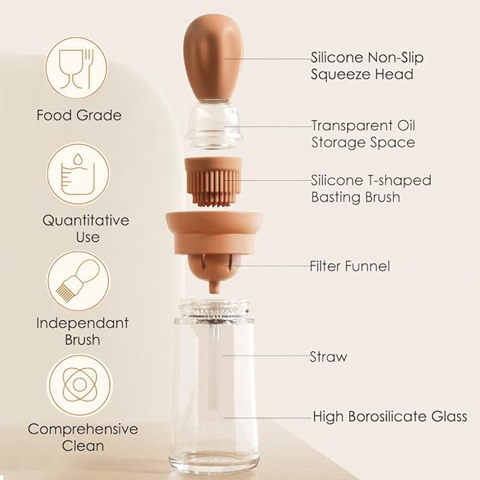 Oil Dispenser with Brush - Image 3