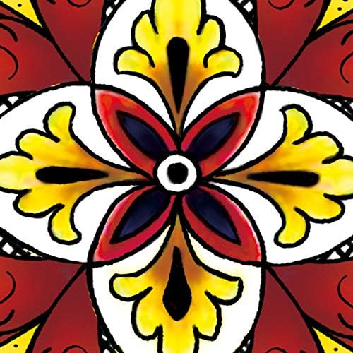 Prepara Yellow Talavera Taco Spoon, Set of 2, 7.2'x1'