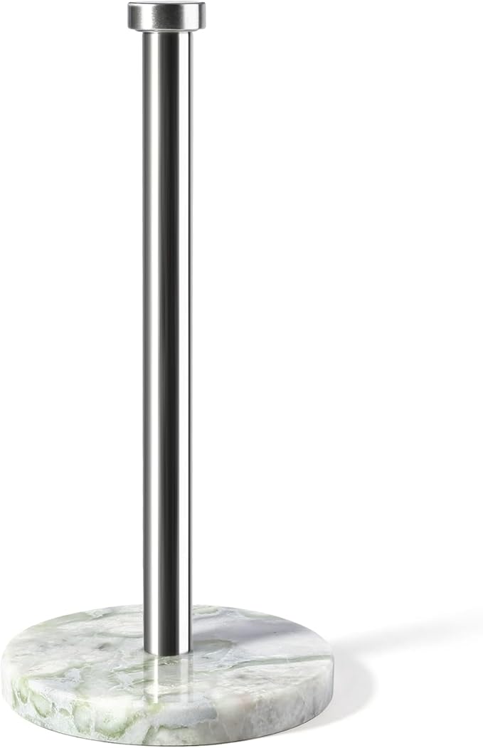 Koville African Marble Paper Towel Holder Countertop, by Koville