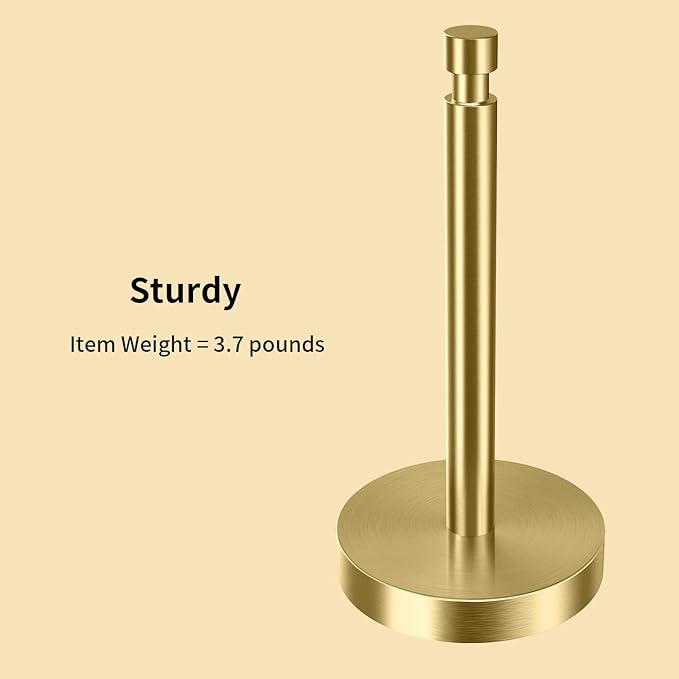 YUMORE Paper Towel Holder Countertop, Paper Towel Holder - Image 3