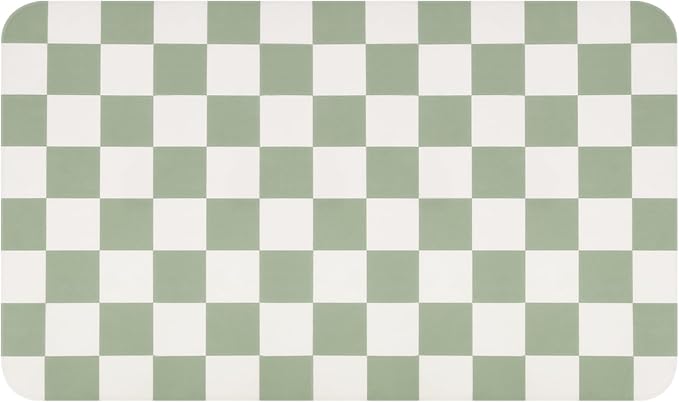 CooRug Checkered Dish Drying Mat - Image 9