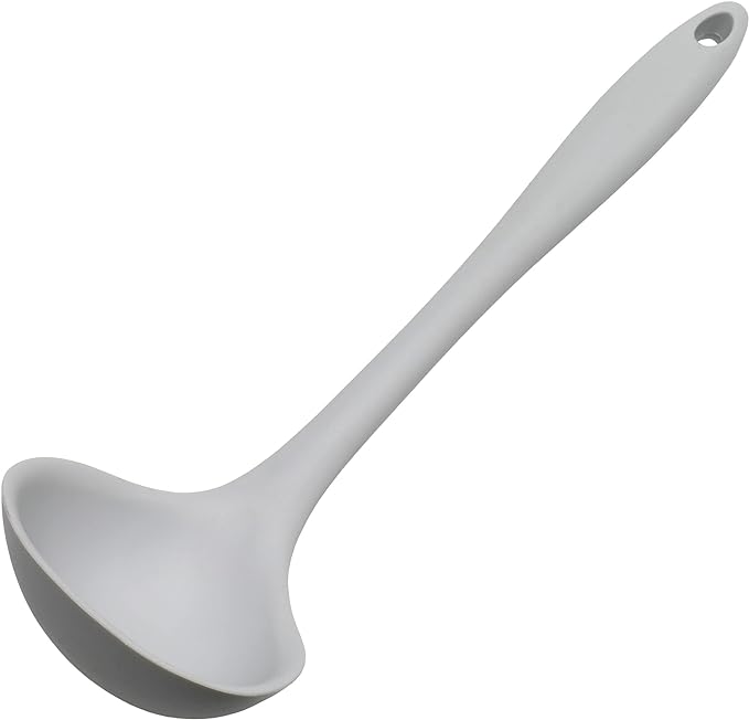 Chef Craft Premium Silicone Cooking Ladle, 11.25 inch by ChefCraft