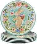 Certified International Joy Of Easter 11" Melamine Dinner Plates, Set of 6