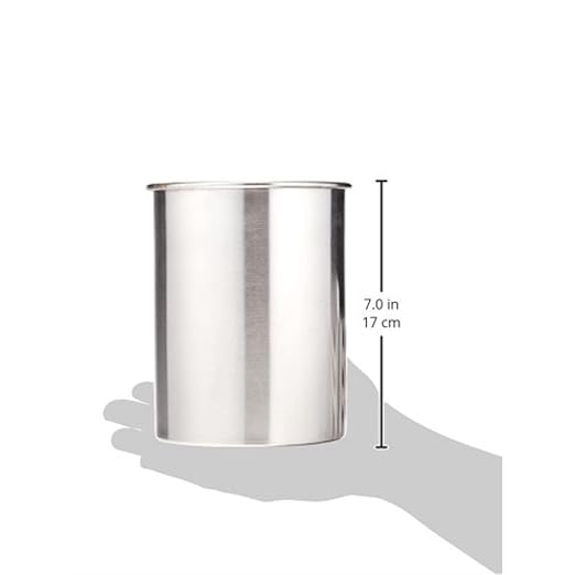TableCraft Products HU2 Utensil Holder, Stainless Steel Brushed - Image 3