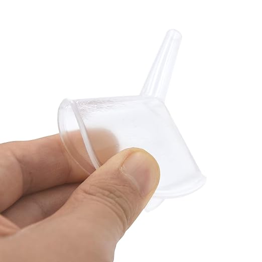 Small Funnel, 2.16inch Clear Plastic Mini Funnels - Image 3