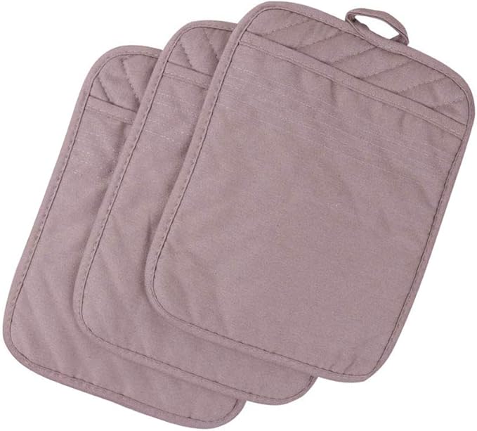 Anyi Pot Holders for Kitchen Heat Resistant, Cotton Hot Pads for Counter Table by Unknown