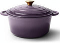 6 Quart Dutch Oven Pot with Lid, Non Stick Enameled Cast Iron Dutch Oven by Fijinhom
