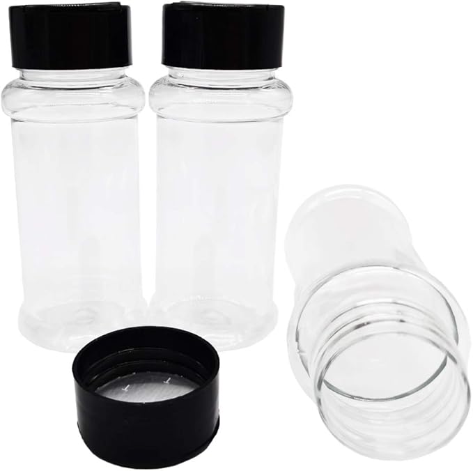 OJYUDD 16 Pack 3.4oz/100ml Plastic Spice Bottles Set, Empty Seasoning Containers - Image 6