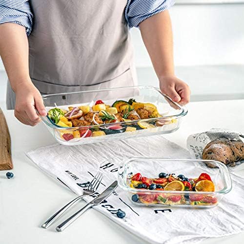 8-Piece Deep Glass Baking Dish Set - Image 6