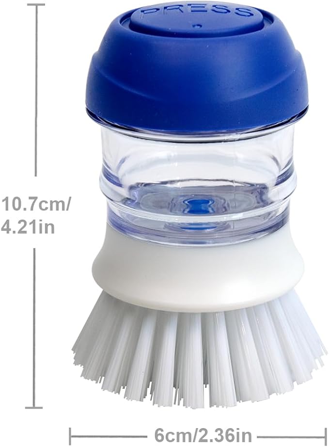 CELOX 2 Pack Dish Brush with Soap Dispenser - Image 6