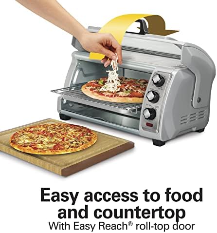 Hamilton Beach Easy Reach 6 Slice Countertop Toaster Oven