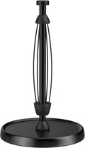 Paper Towel Holder Countertop, One-Handed Tear, Stainless Steel, Weighted Base by SWAITEE