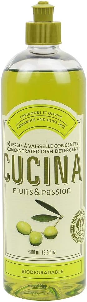 Fruits & Passion - Cucina Dish Detergent - Coriander & Olive Oil - 16.9 fl oz