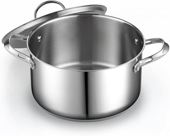 Cooks Standard 18/10 Stainless Steel Stockpot 6-Quart, Classic Deep Cooking Pot - Image 8