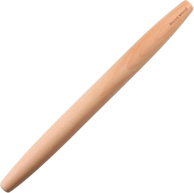 Muso Wood Wooden French Rolling Pin by Musowood