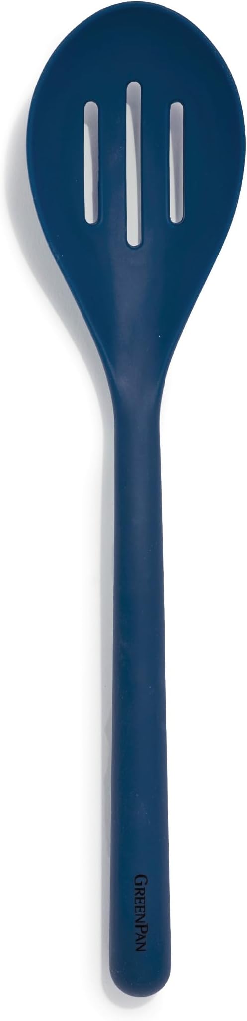 GreenPan Platinum Silicone Slotted Spoon, Oxford Blue by GreenPan