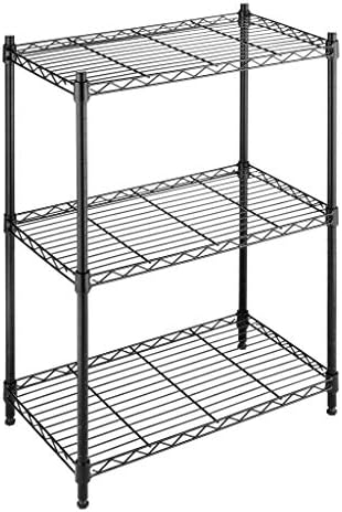 Whitmor 3-Wire Shelving Unit, Metal Storage Shelves, Easy Assembly Home Organizer for Pantry, Kitchen, Garage, Plant