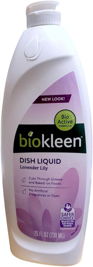 Biokleen Hand Dish Liquid Lavendar Lily 25 oz