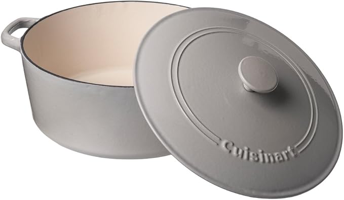 Cuisinart Chef's Classic Enameled Cast Iron Round Covered Casserole - Image 2