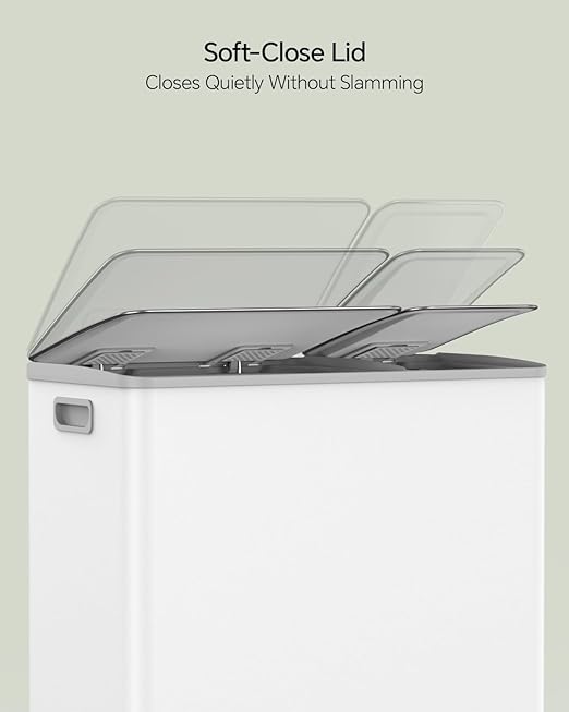 Lovewind Dual Trash and Recycling Bins - Image 5