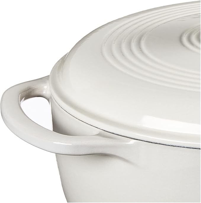 Lodge 4.5 Quart Enameled Cast Iron Dutch Oven - Image 5