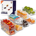 ClearSpace Plastic Pantry Organization and Food Storage Bin, 8 Pack