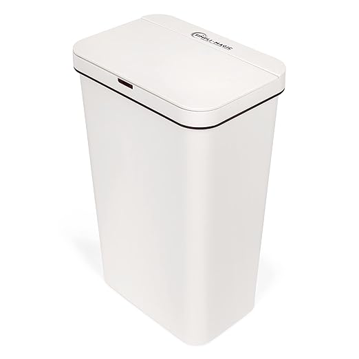 SIMPLI-MAGIC 79502 13 Gallon Touchless Sensor Trash Can, Rectangle Garbage Bin by Simpli-Magic