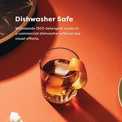 TOSSWARE RESERVE 20oz Stacking Cooler, SET OF 4, Premium Quality, Tritan Dishwasher Safe & Heat Resistant Unbreakable Plastic Beer Glasses, Clear
