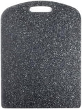 Dexas Decorator House SuperBoard Cutting Board with Rounded Corners, 12 by 16 inches, Heavy Granite