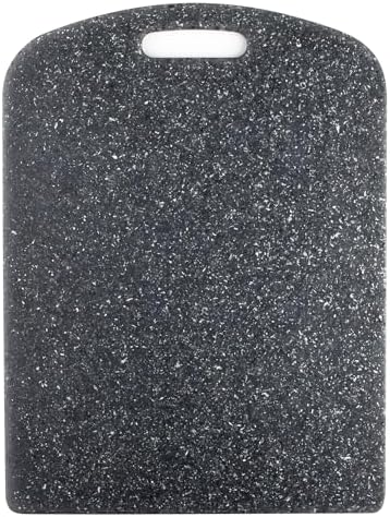 Dexas Decorator House SuperBoard Cutting Board with Rounded Corners, 12 by 16 inches, Heavy Granite
