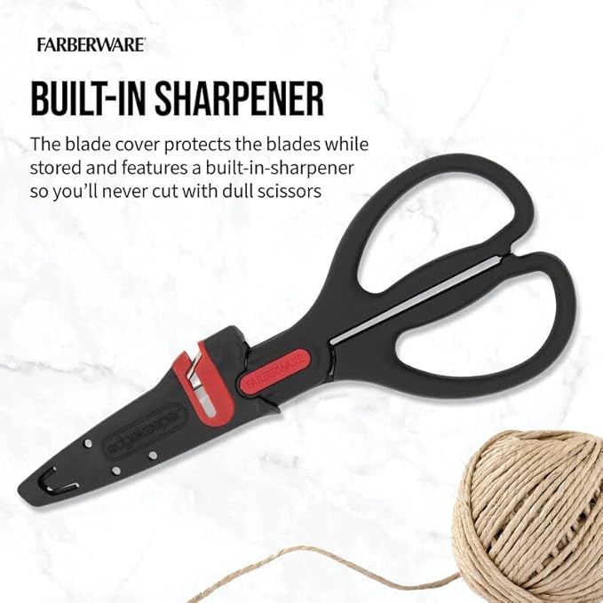 Farberware Self-Sharpening Stainless Steel All-Purpose Shears - Image 5