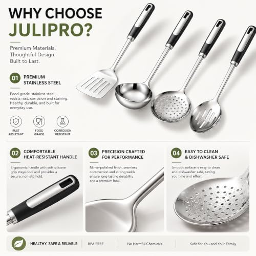 Stainless Steel Kitchen Utensil Set,11 Piece