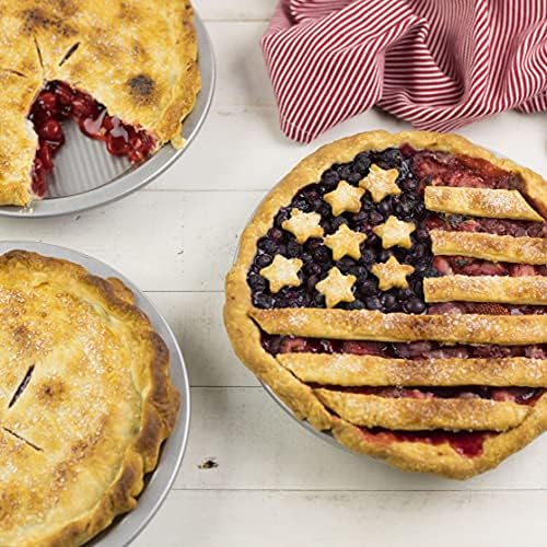 USA Pan Bakeware Aluminized Steel Pie Pan, 9-Inch