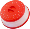 Collapsible Microwave Splatter Cover, 10.5 Inch, Dishwasher-safe, Microwave by JYYHSF
