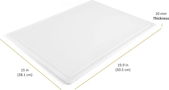 FARBERWARE Extra-Large Plastic Cutting Board, 15x20 Inch Dishwasher-Safe - Image 3