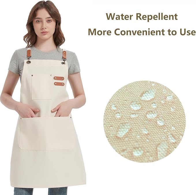 AFUN Chef Aprons for Women Men - Image 3
