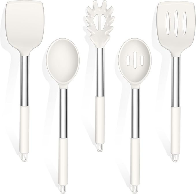TeamFar Cooking Utensils Set, for Nonstick Cookware Flipping Frying Turning by TeamFar