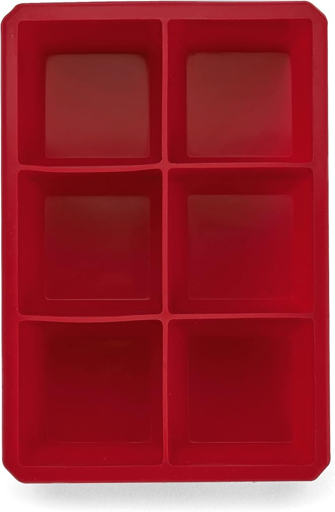 Houdini Large Cube Silicone Tray Ice Mold, 2 pack - Image 2
