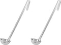 Winco Prime One Piece Stainless Steel Ladle, NSF Listed, 1 Ounce by Winco