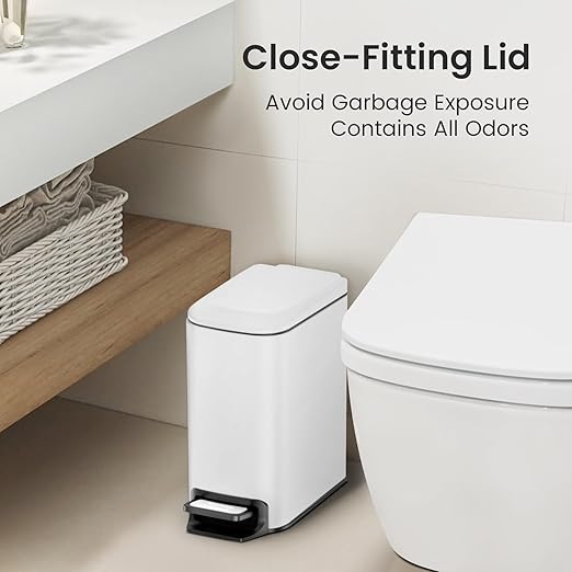 Cesun Small Bathroom Trash Can - Image 7
