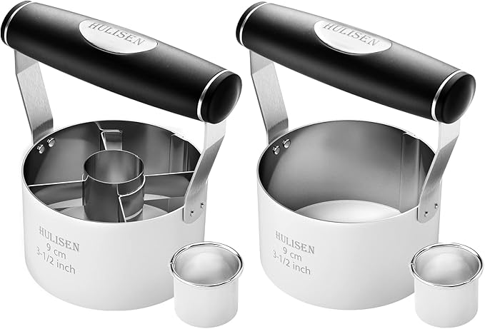 HULISEN Donut Cutter & 3.5 inch Biscuit Cutter, by HULISEN
