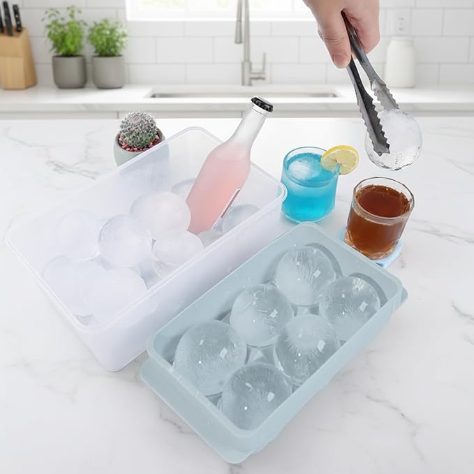 Large Ice Ball Maker Mold, 1.9" Round Ice Cube Mold - Image 5