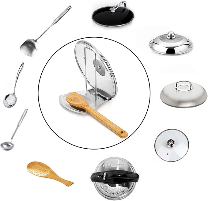 Lawei 3 Pack Lid and Spoon Rest - Image 6