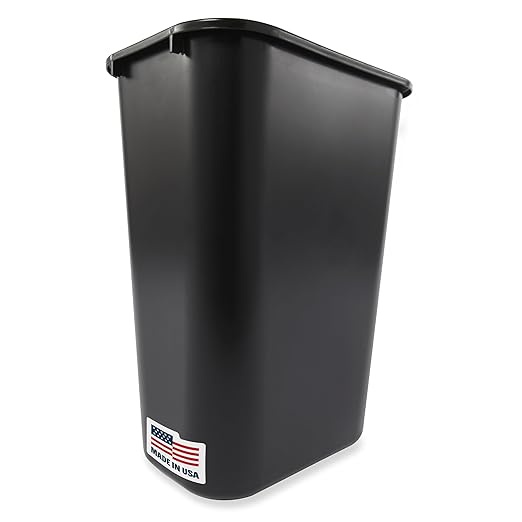 Rubbermaid Commercial Products Deskside Wastebasket/Trash Can, by RubbermaidCommercialProducts