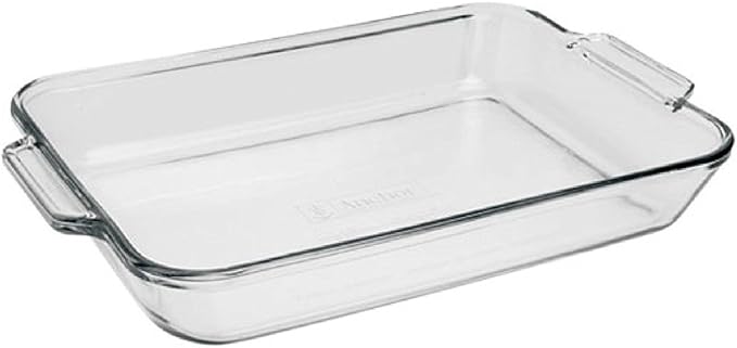 Anchor Hocking 81935OBL11 Oven Basics Bake Dish, 3 quart by AnchorHocking