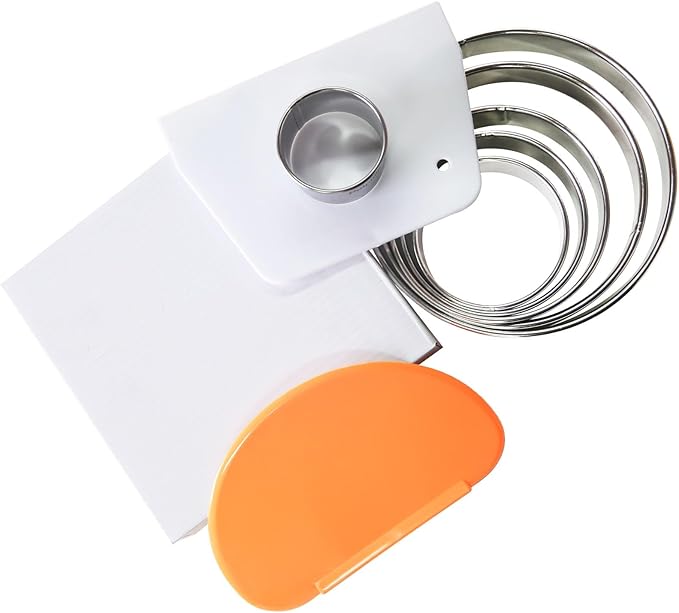8pc Round & Circle Cookie Cutter Set - Image 6