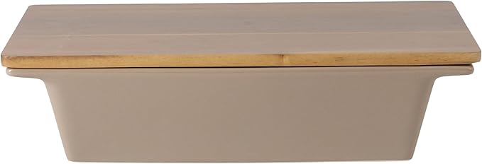 Gibson Elite 2.75-Quart 13.5" x 8.5" Stoneware Baking Dish - Image 6