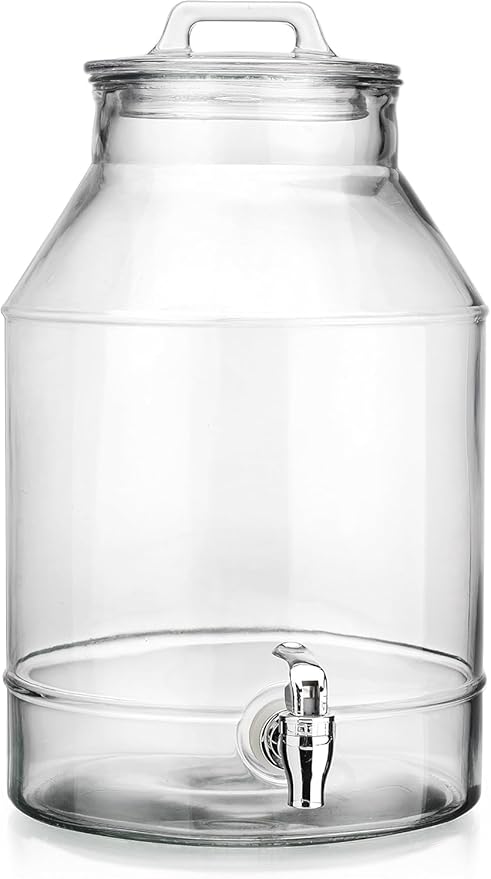 3 Gallon Glass Drink Dispensers - Image 4