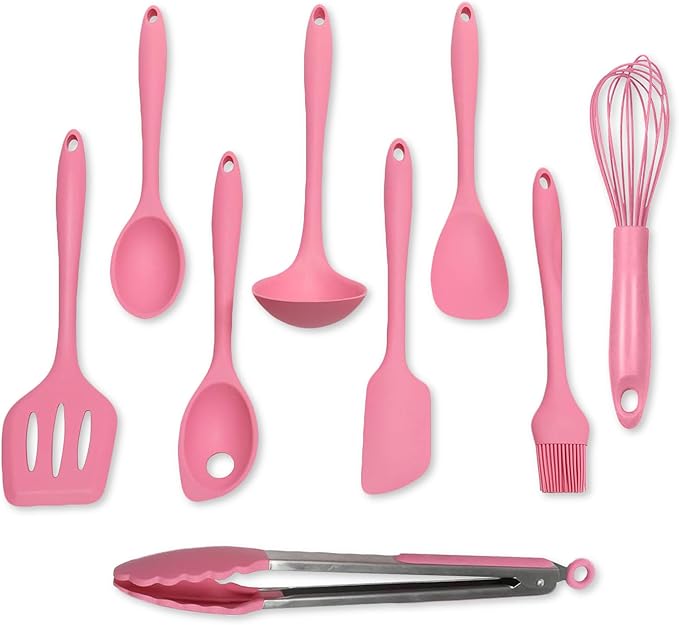 Chef Craft - Premium Silicone Kitchen Tools and Utensils Set, Non-Scratch by ChefCraft